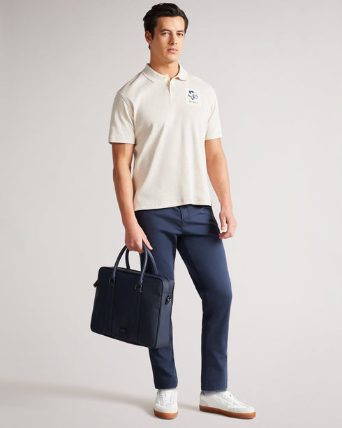 <P>Ss Ribbed Polo</P>